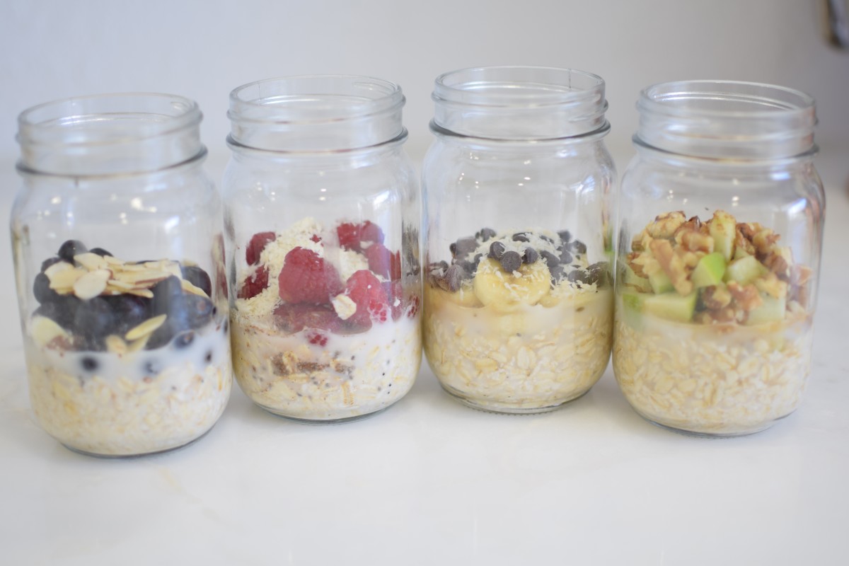 Overnight Oat Jars