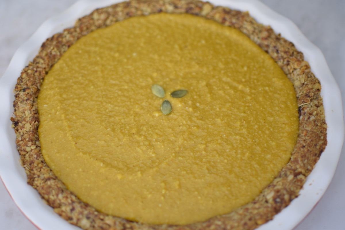 Raw Vegan Pumpkin Pie